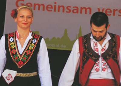 Bild zeigt: Polnische Folkloretanzgruppe