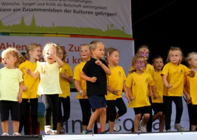 Bild zeigt: Kindergruppe der Schwarz Gelben Funken