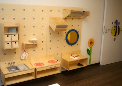 Bild zeigt: Kinderküche für Rollenspiele
