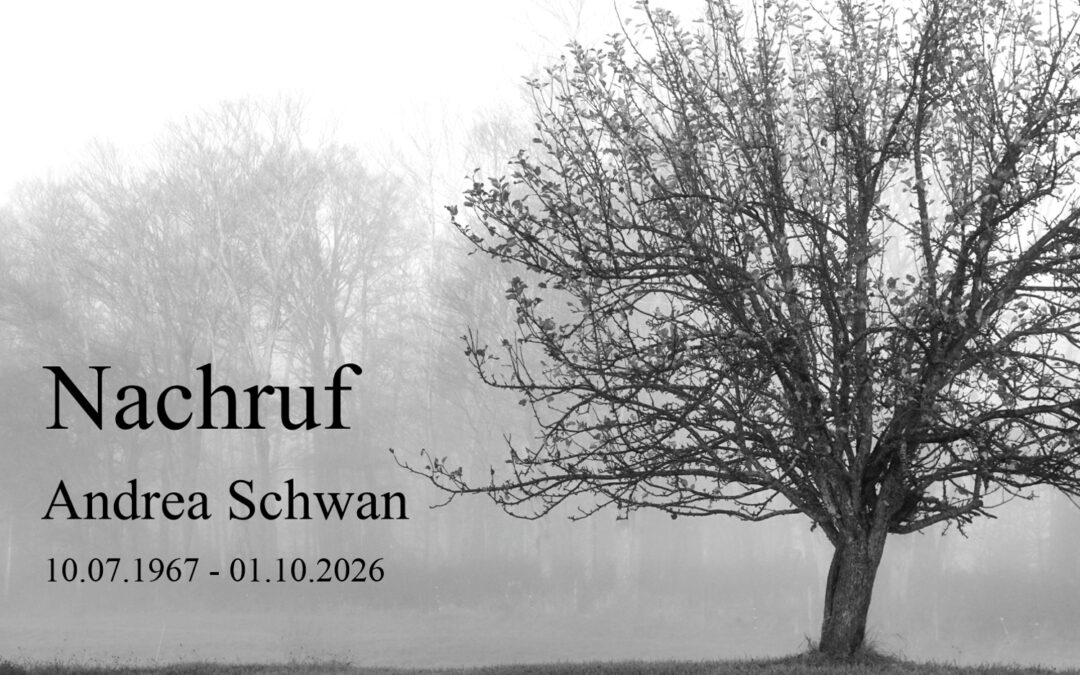 Wir trauern um eine liebe Kollegin